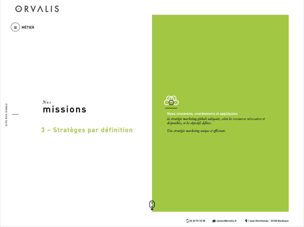 Screenshot orvalis.fr