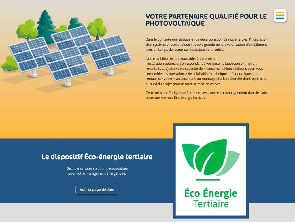 beenergethik.com - exemple de réalisation graphique