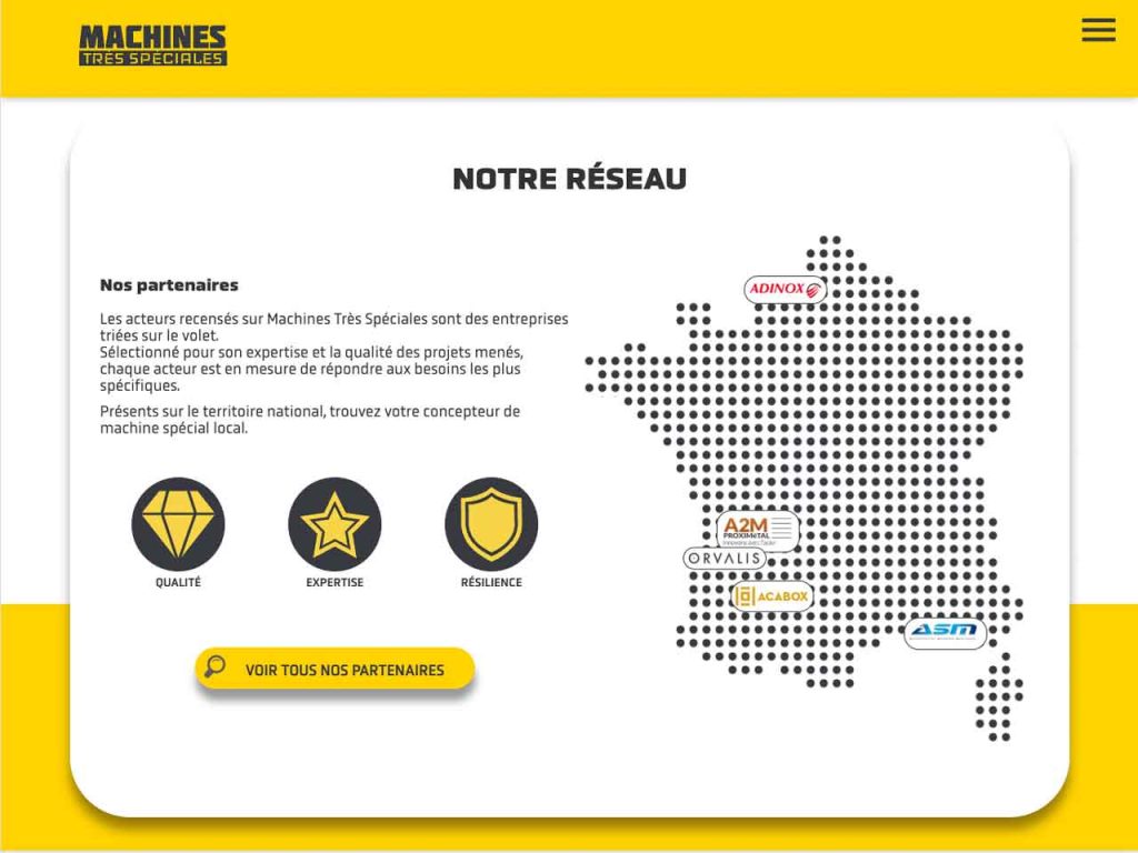 Screenshot machinestresspeciales.fr
