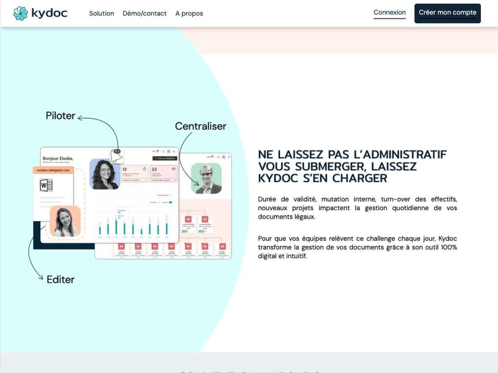 Screenshot de kydoc.fr
