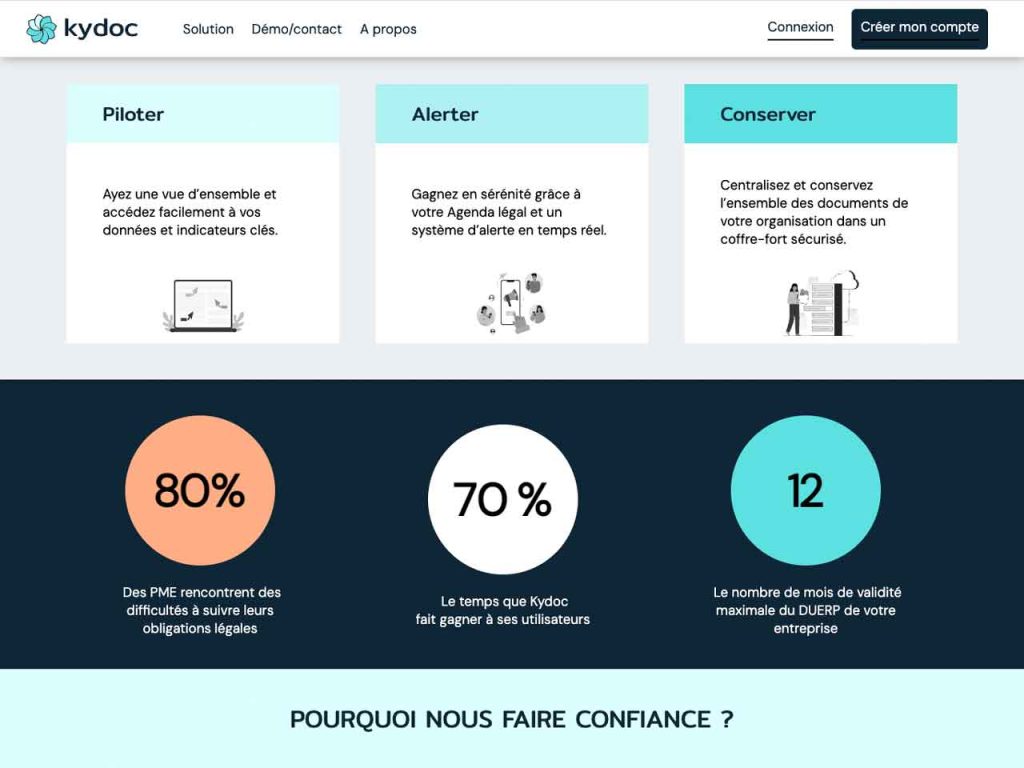 Screenshot de kydoc.fr