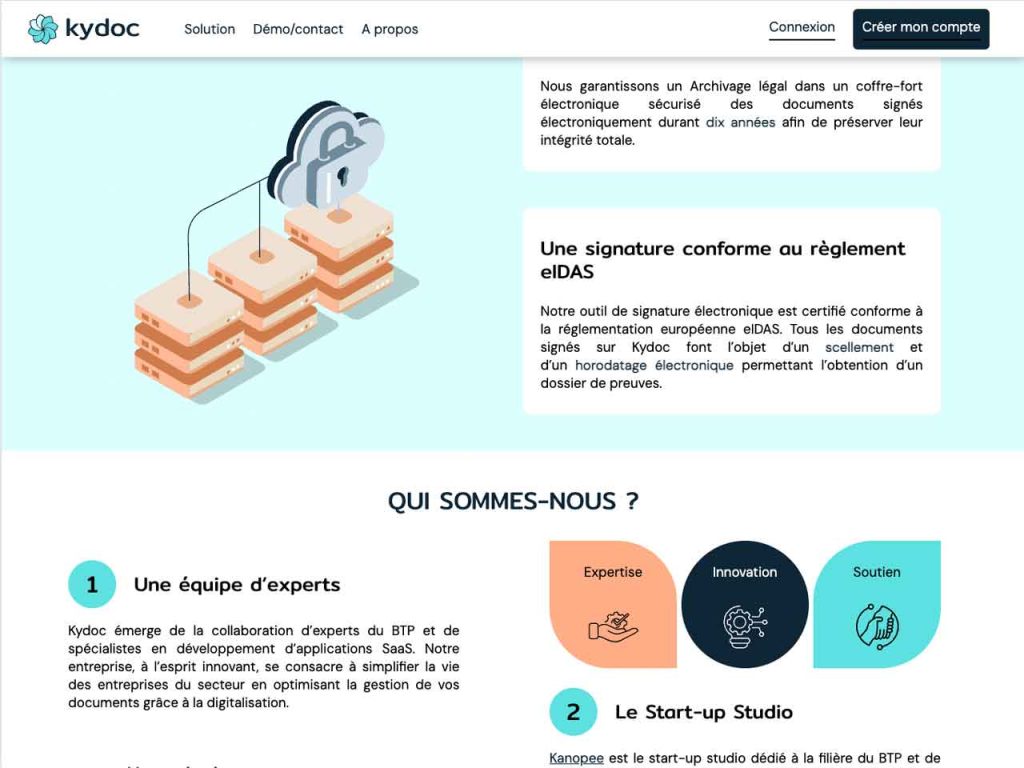 Screenshot de kydoc.fr