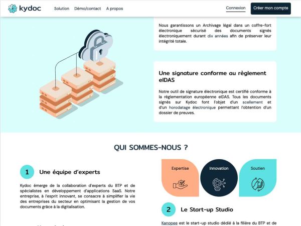 Screenshot de kydoc.fr
