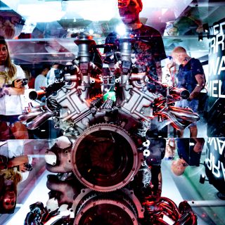 Musée Ferrari à Maranello - moteur V12