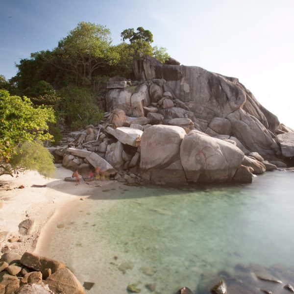Rocher en Thaïlande
