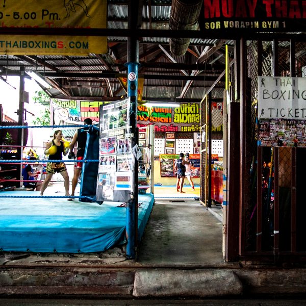 Cours de boxe à Bangkok