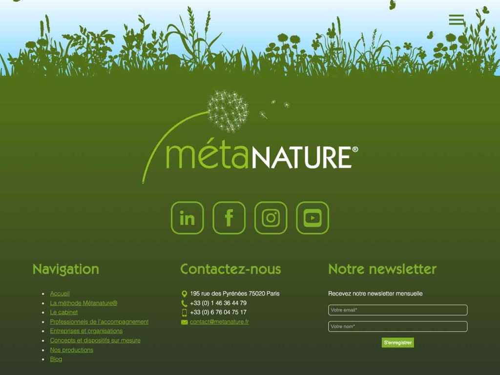 metanature.fr - pied de page