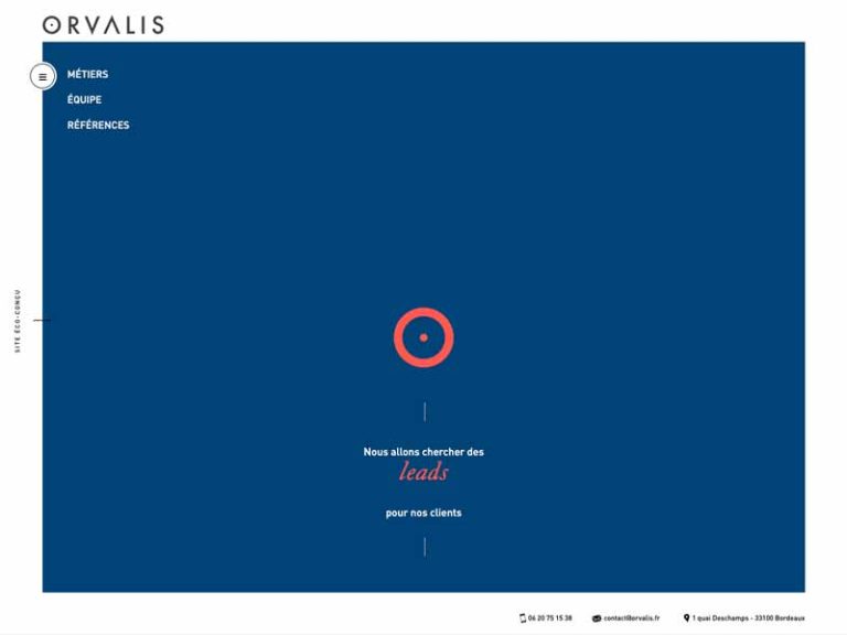 Orvalis.fr - Page d'accueil