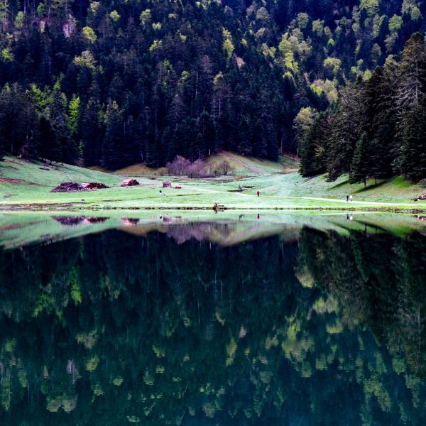 Lac en montagne