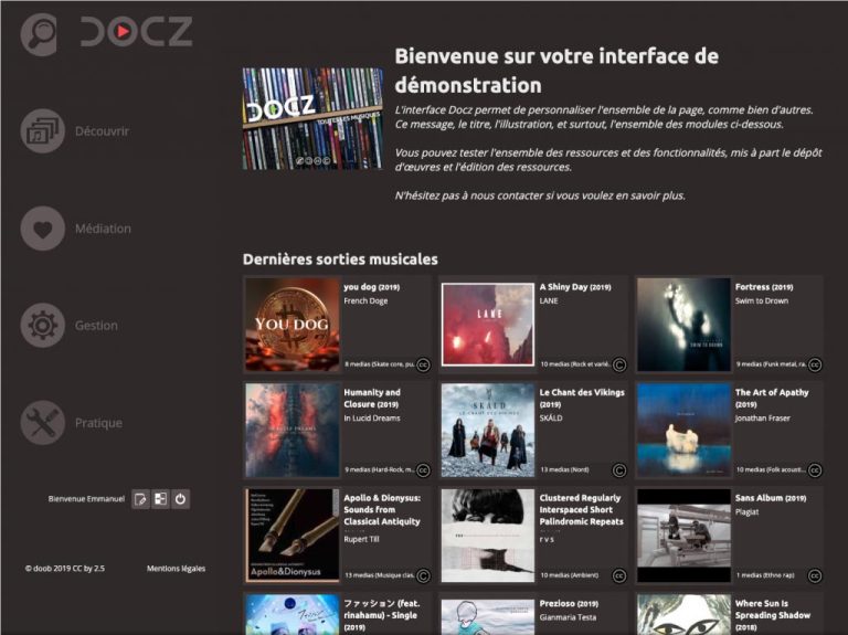 Docz - Accueil